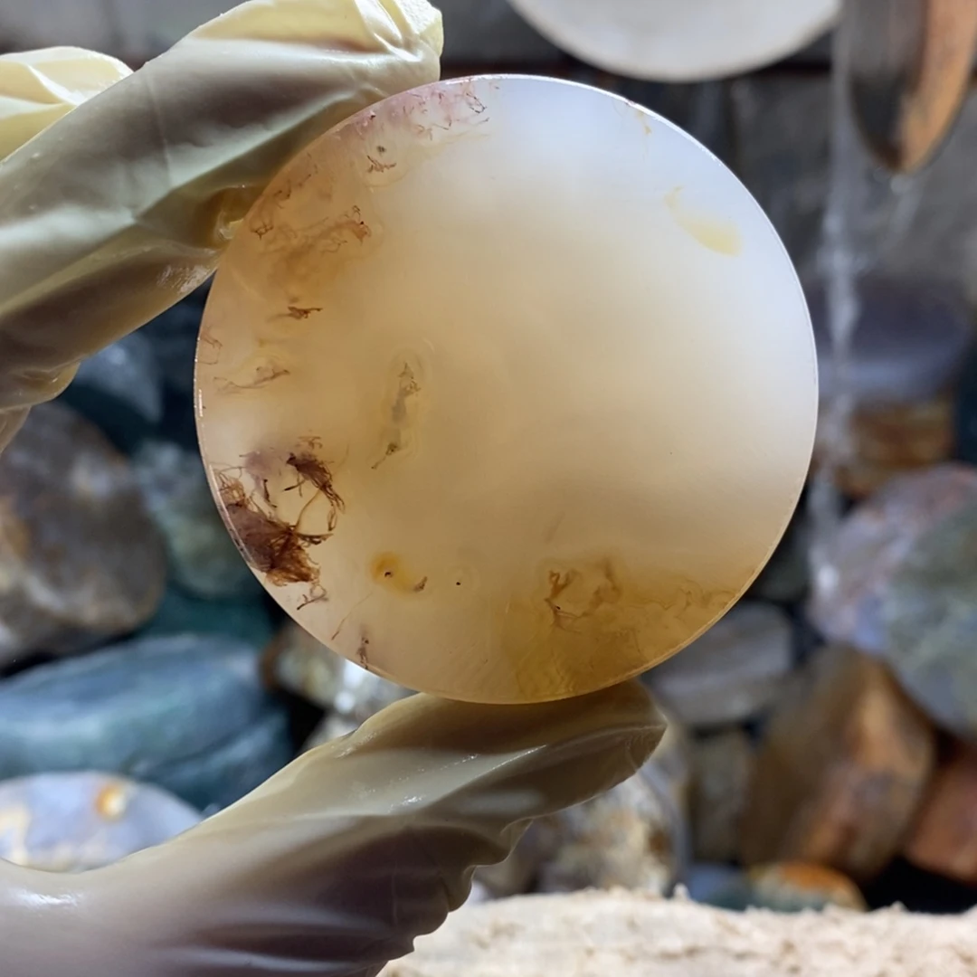 定制玛瑙方牌两个