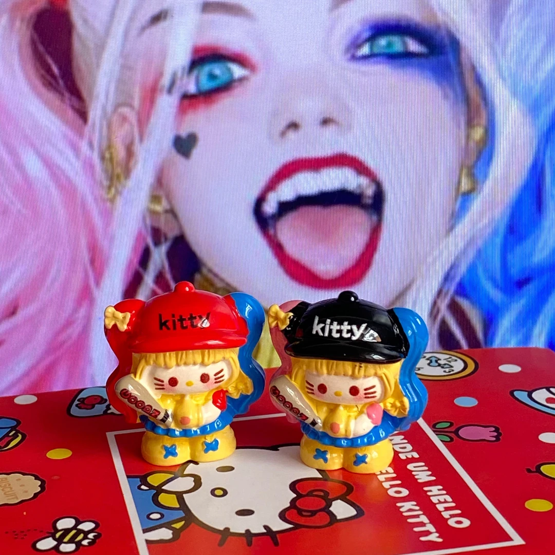 【定制】全手绘小丑女亏提 diy奶油手机壳发夹手工材料饰品配件