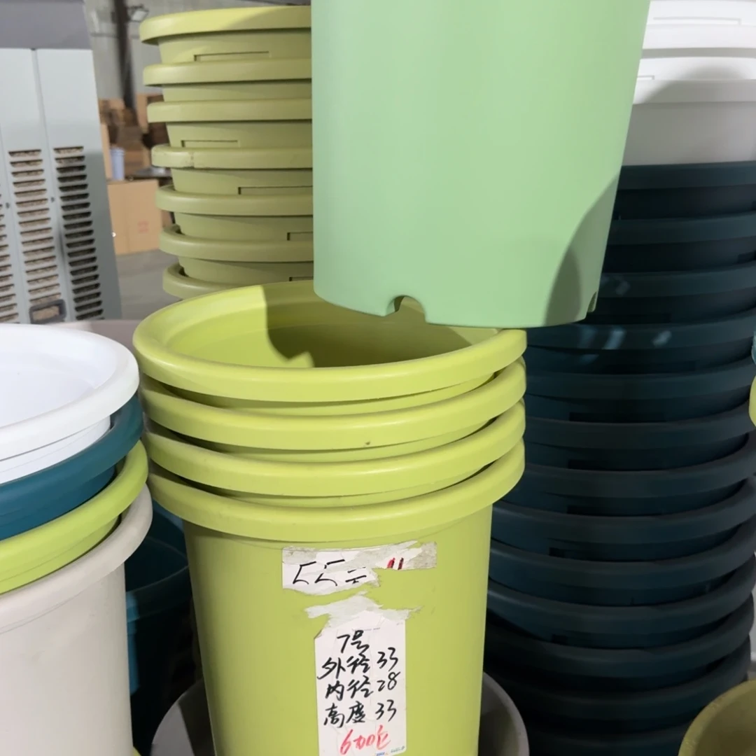 微瑕7#口径33高33无拖新绿色6个