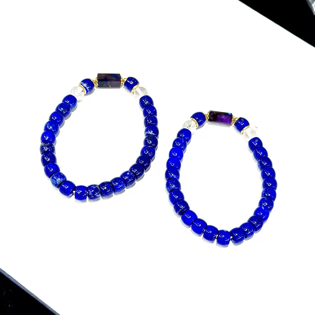 【DL】青金石直切DIY手串-约7mm（多样性发其一）