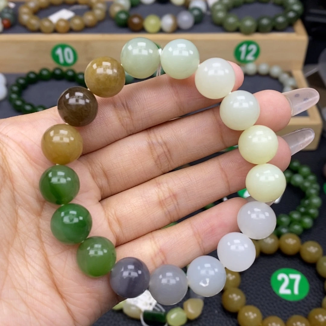 和田玉手链未镶嵌