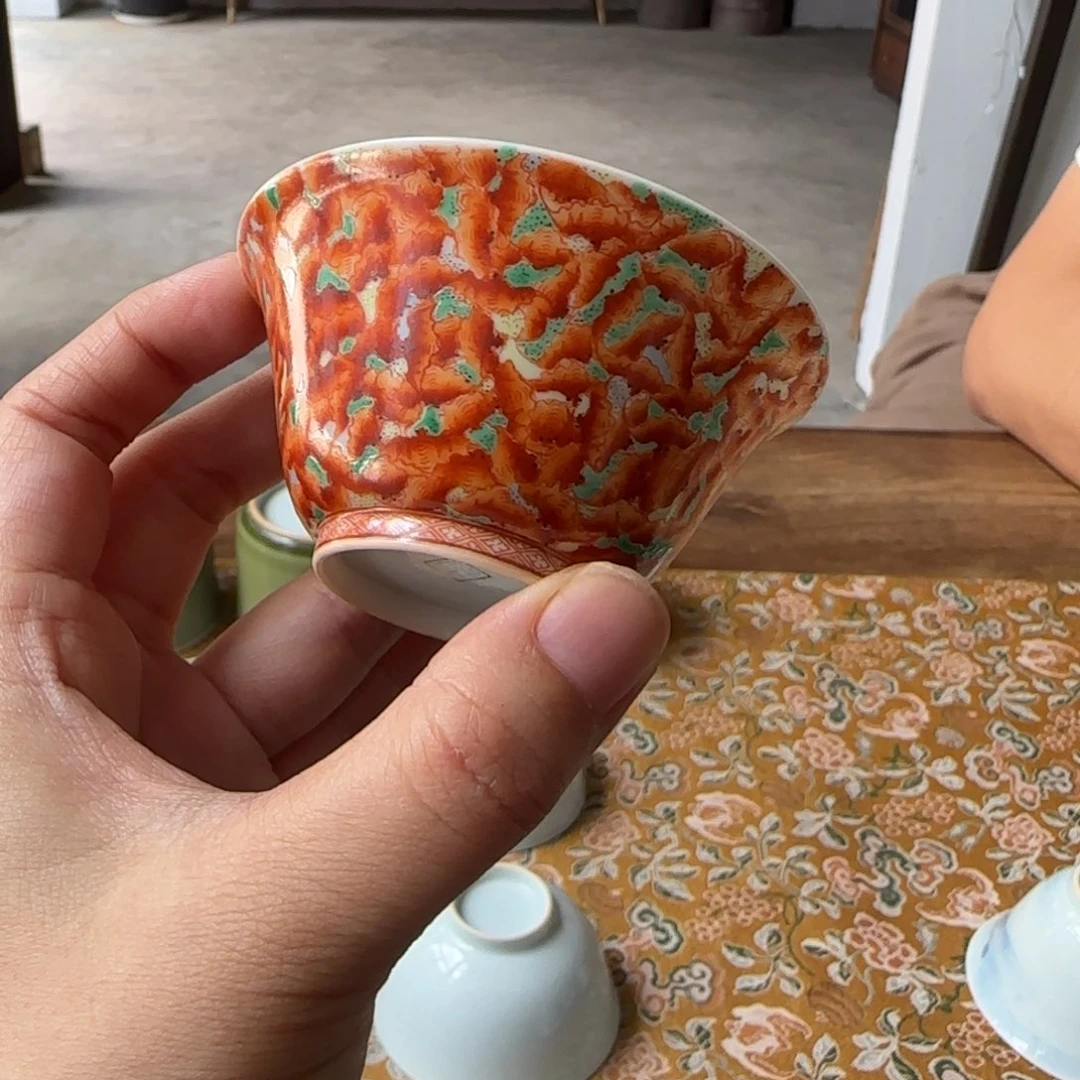 土燃柴窑福孕系列薄胎杯