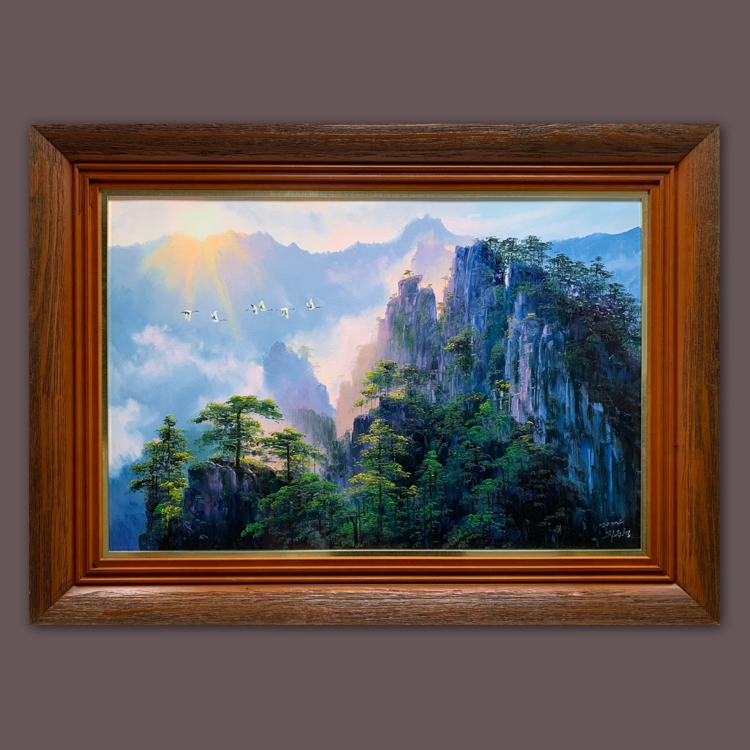 艺弘羽艺术 原创风景油画收藏80×110