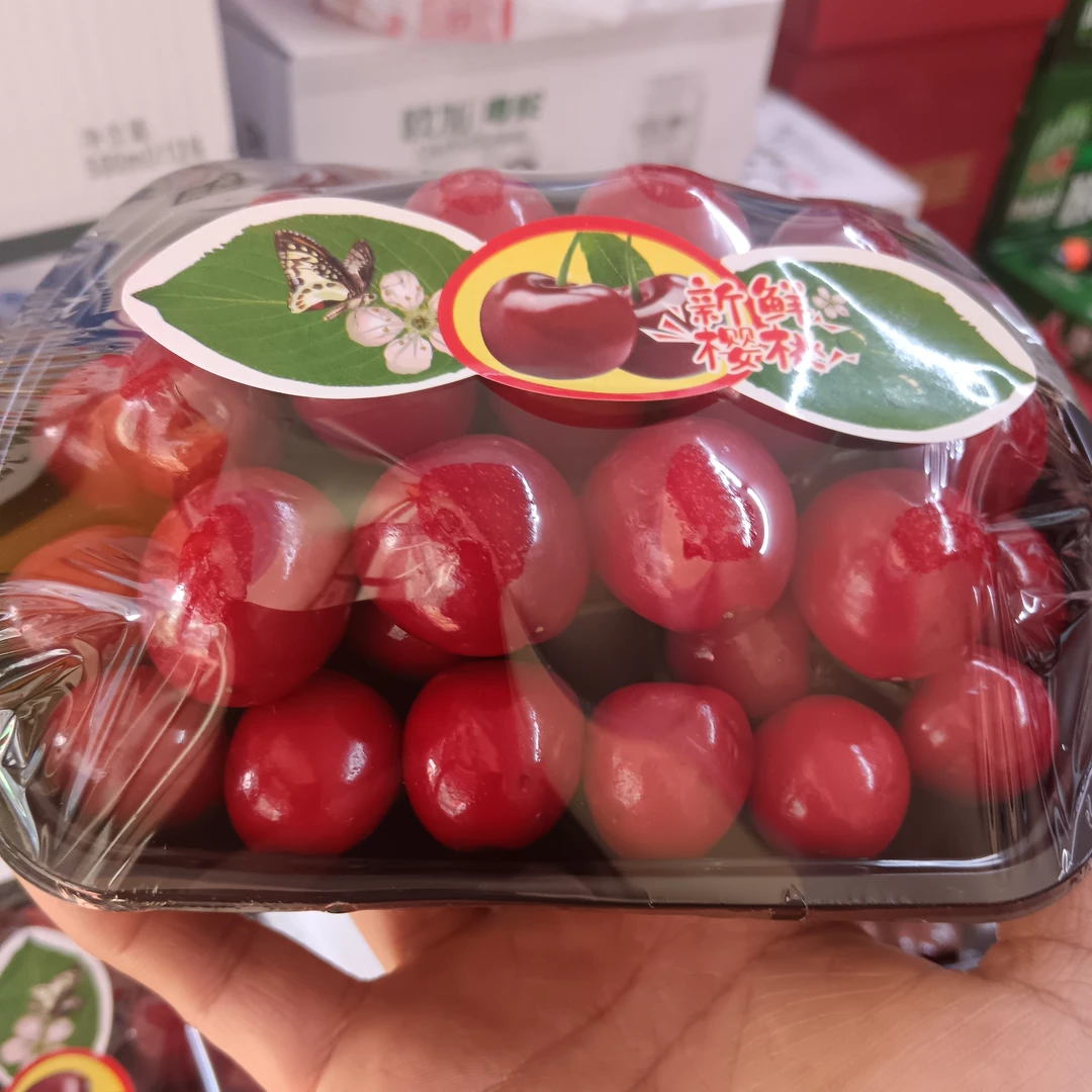 新鲜大个樱桃8两装