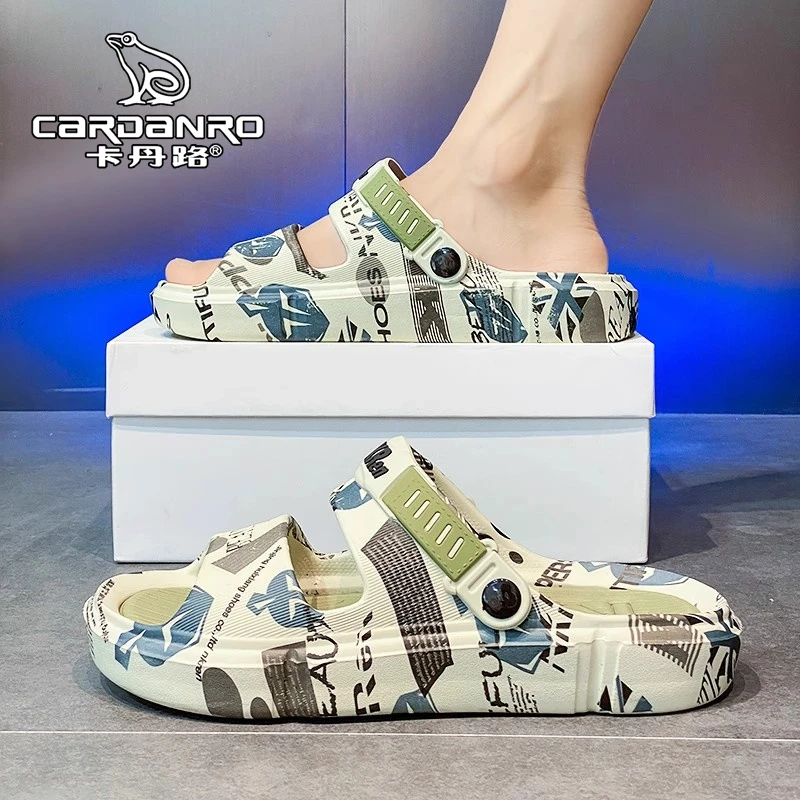 意大利卡丹路拖鞋男士夏季外穿防滑软底休闲两用运动户外沙滩凉鞋