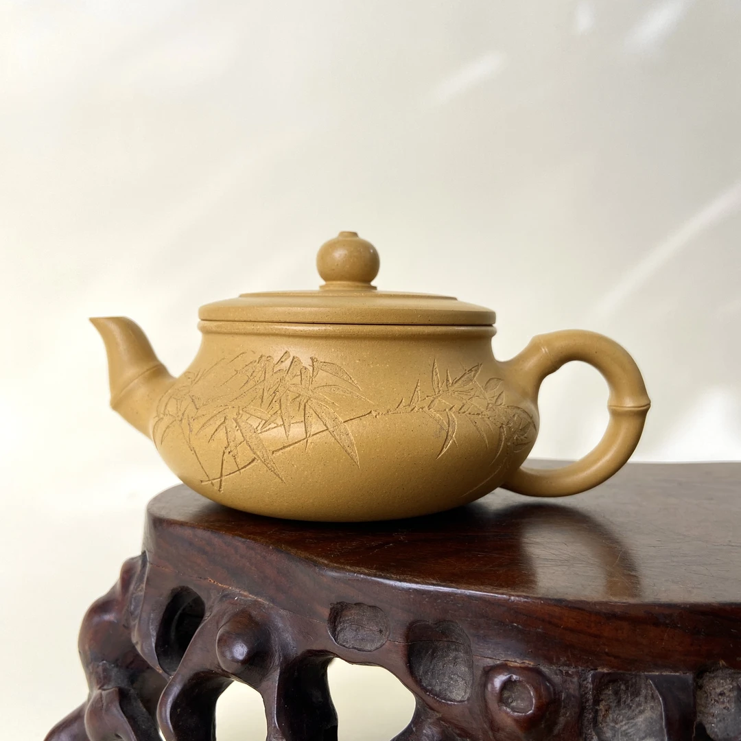 宜兴手工紫砂陶 （实力派1）茶壶GS4186-23