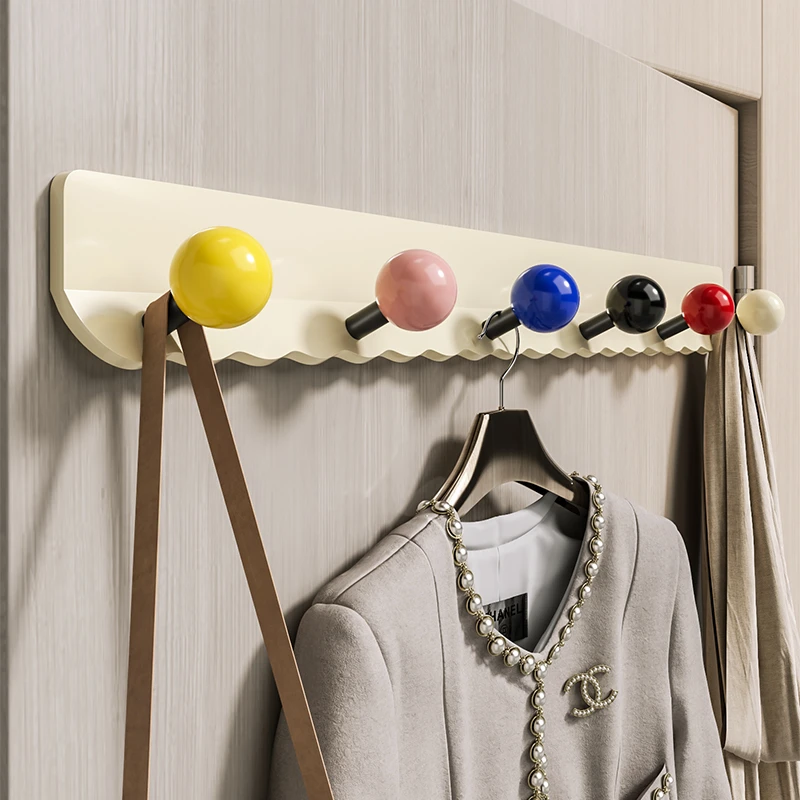 门后挂钩多巴胺免打孔强力承重挂衣钩悬挂卧室门衣帽挂包收纳挂架