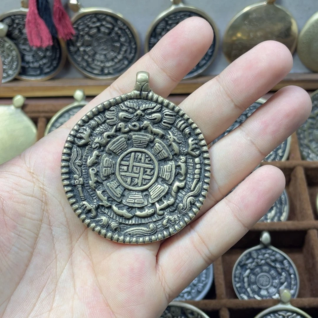 ****白利马麟甲熊九宫八卦牌