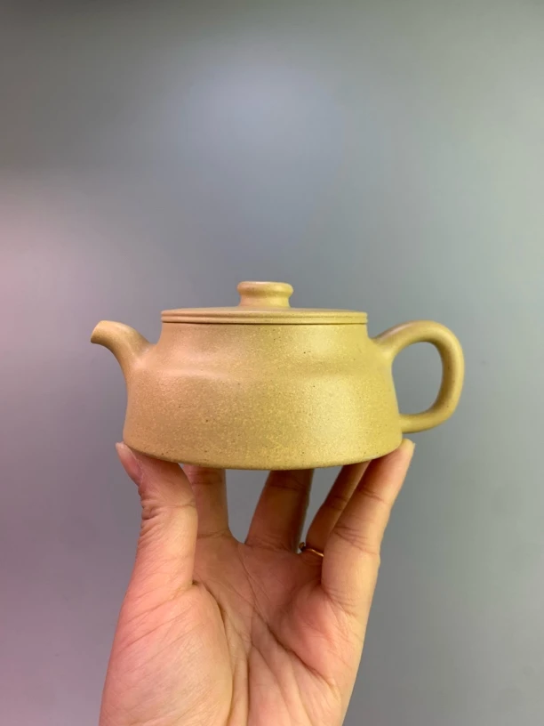 郁云芳灵希井栏壶全手工160cc泡茶壶手制茶具纯手工家用宽口本绿