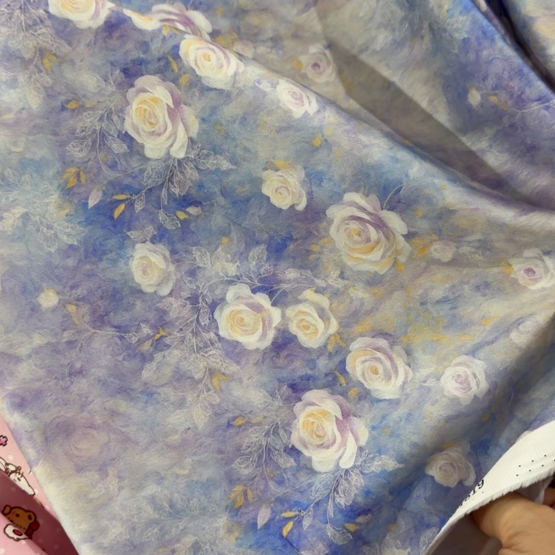 青*山高货纯棉60支加密贡缎1米价X1.1米宽D区