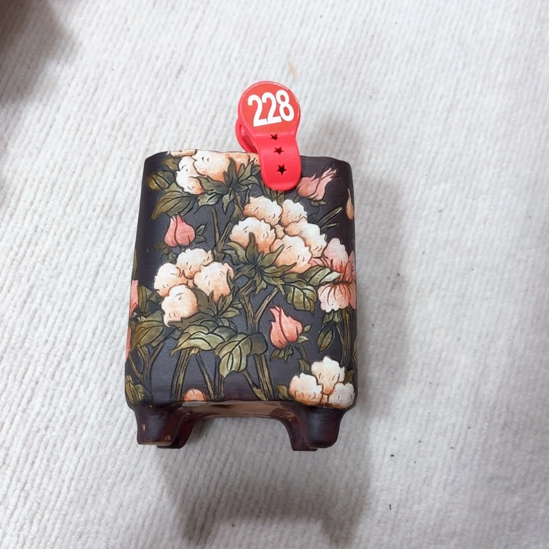 凤***槃花盆紫砂陶瓷多肉花盆精品