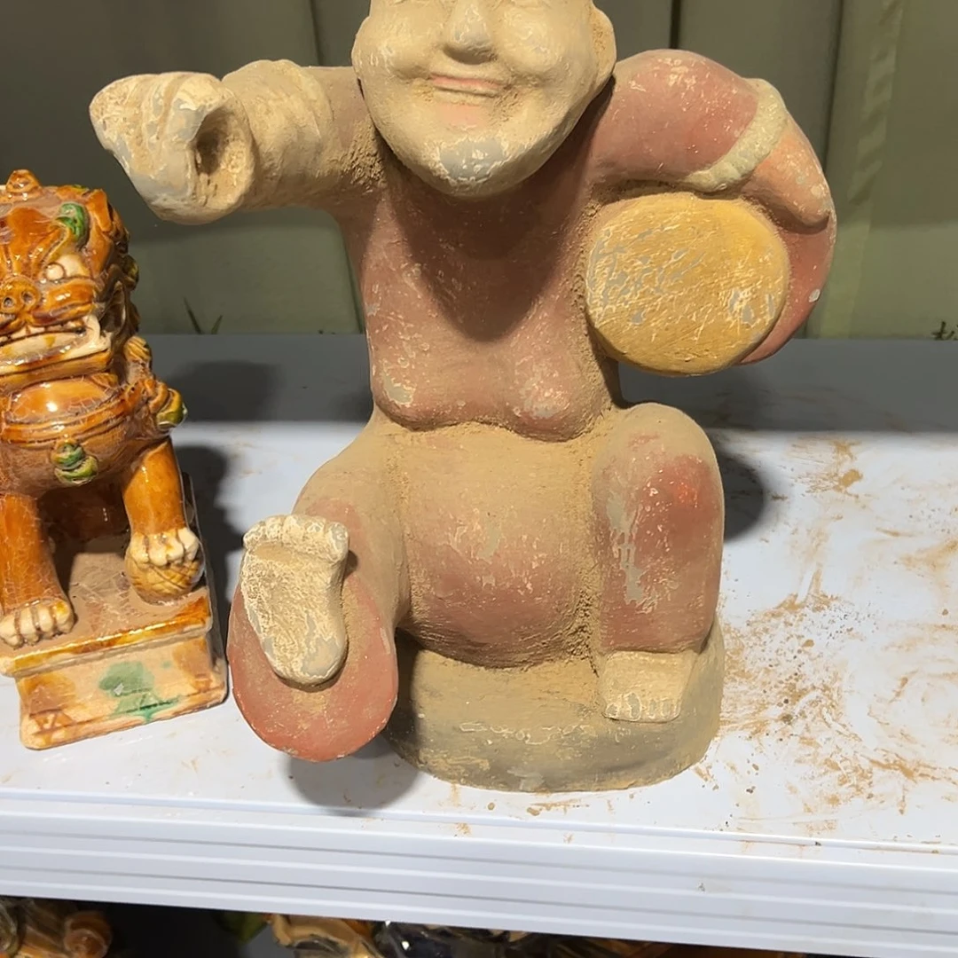 古***来瓦当摆件茶的摆件茶具
