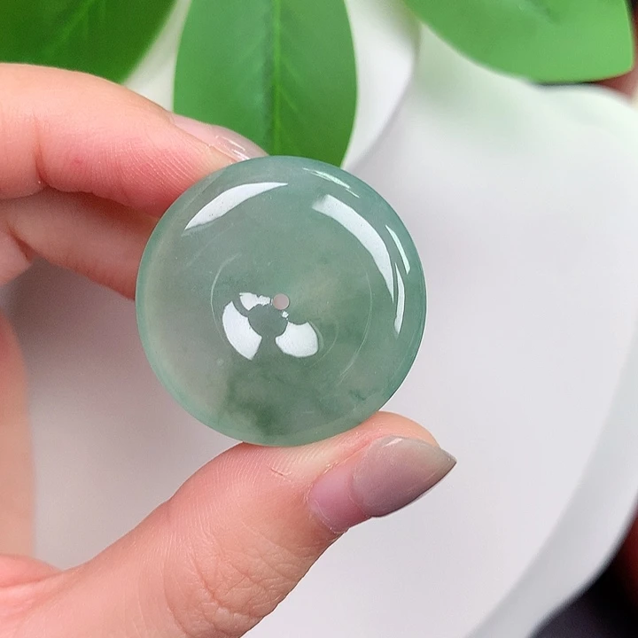 颈饰未镶嵌翡翠29.3-5.7mm