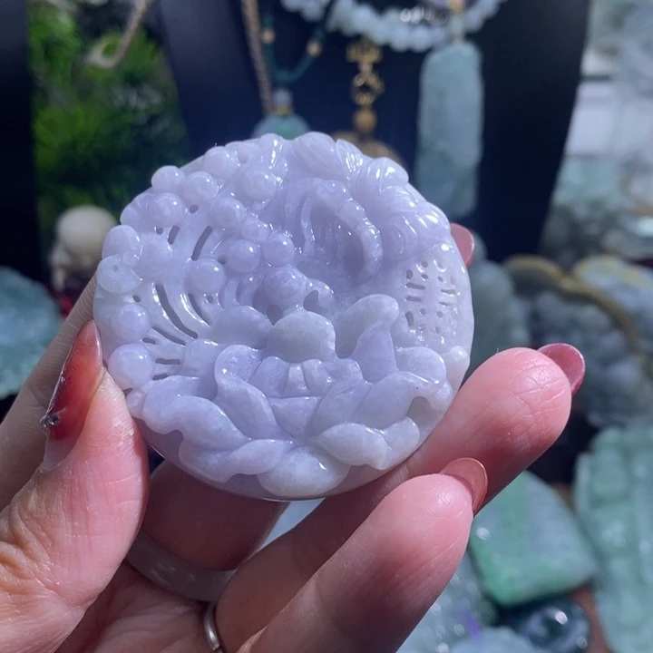 【闪购商品】颈饰未镶嵌翡翠喜上