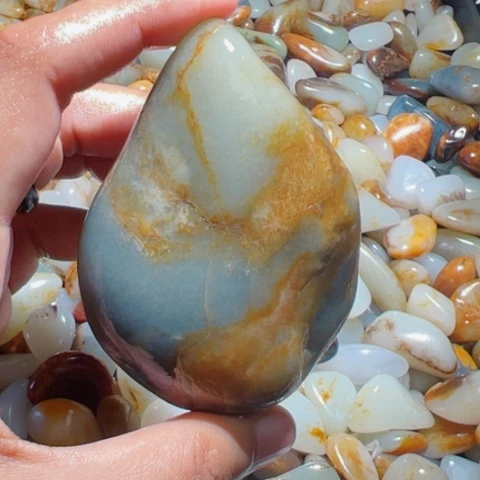 和田玉（糖玉）手链未镶嵌11