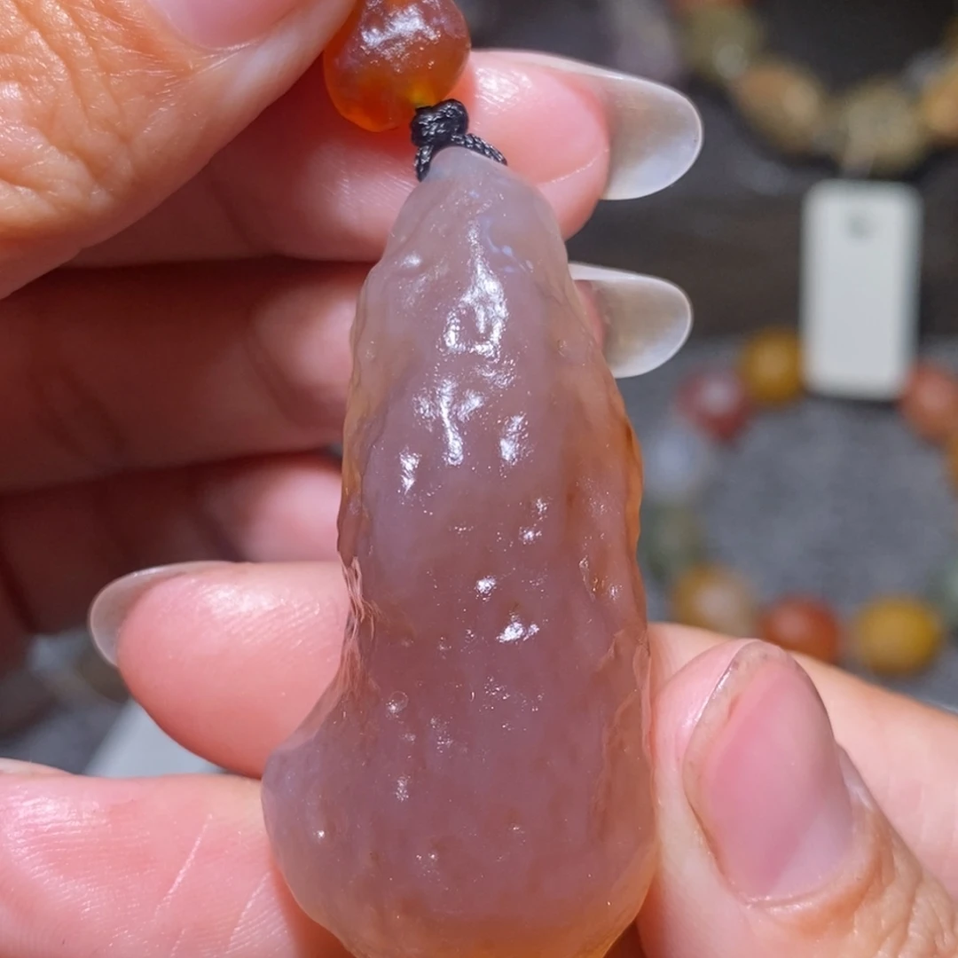 未镶嵌玛瑙/玉髓珠宝半成品
