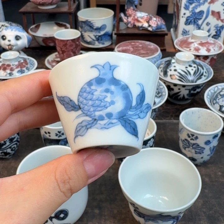 丰良窑制陶瓷纯手工单杯微瑕