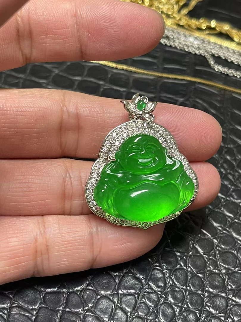 翡翠吊坠s925时尚