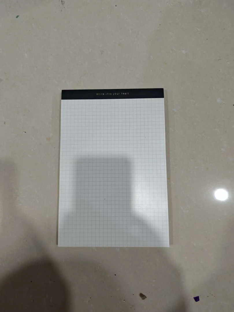 A5上翻可撕网格拍纸本