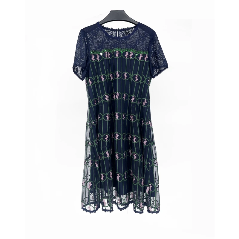 春夏新款气质优雅时尚连衣裙 川8361D