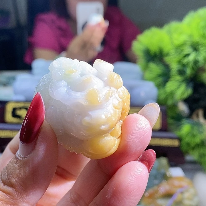 【闪购商品】翡翠挂件未镶嵌金蟾