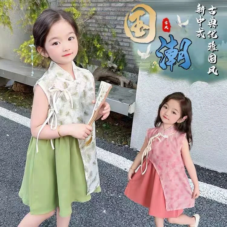 【106】-女童学院风套装夏季2025新款儿童服装卡通127
