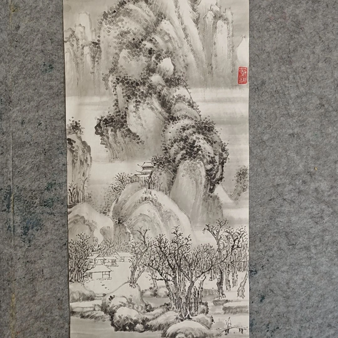折扇张老师国画40整张作品