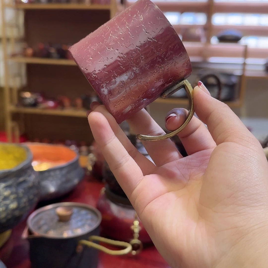 紫铜手工制作摆件
