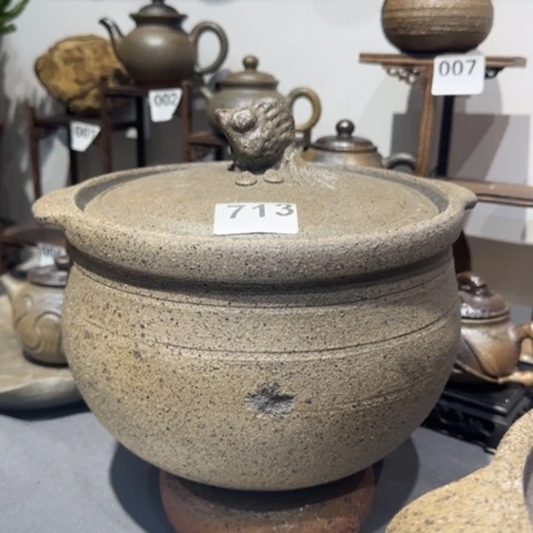 花*非遗手工土砂锅手工4升