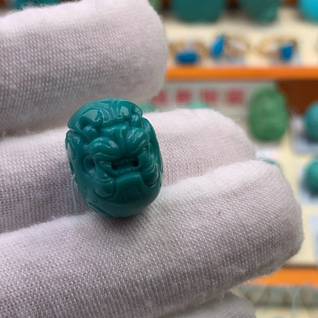 未镶嵌绿松石珠宝半成品