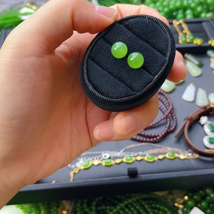 和田玉银S925镶嵌颈饰