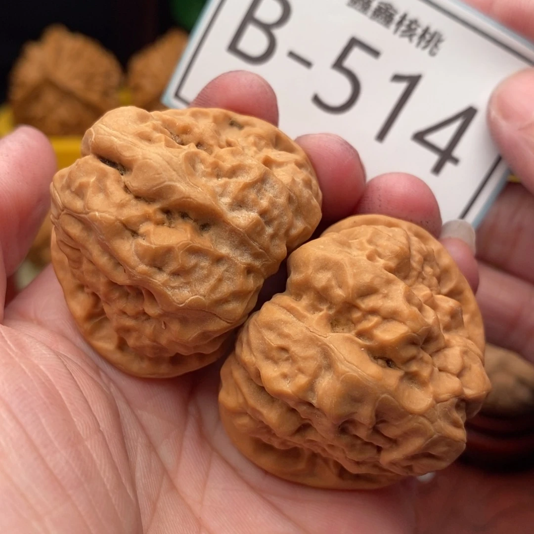 文玩核桃把件开背蛙40