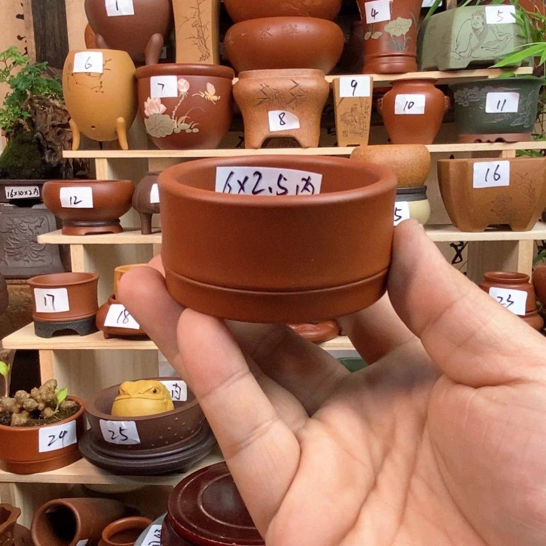 紫砂花盆内口经尺寸