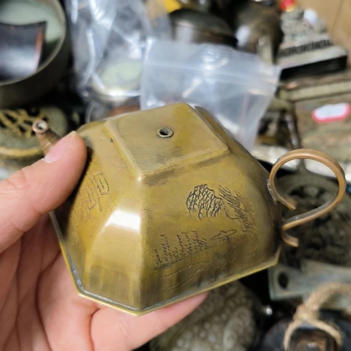 品***2黄铜手把件手把件手把件