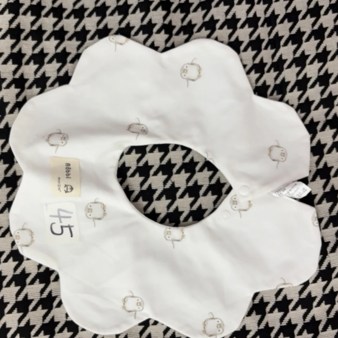 直播链接扣号婴儿纯棉口水巾不加厚