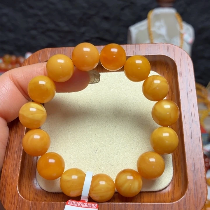 蜜蜡未镶嵌手链手串