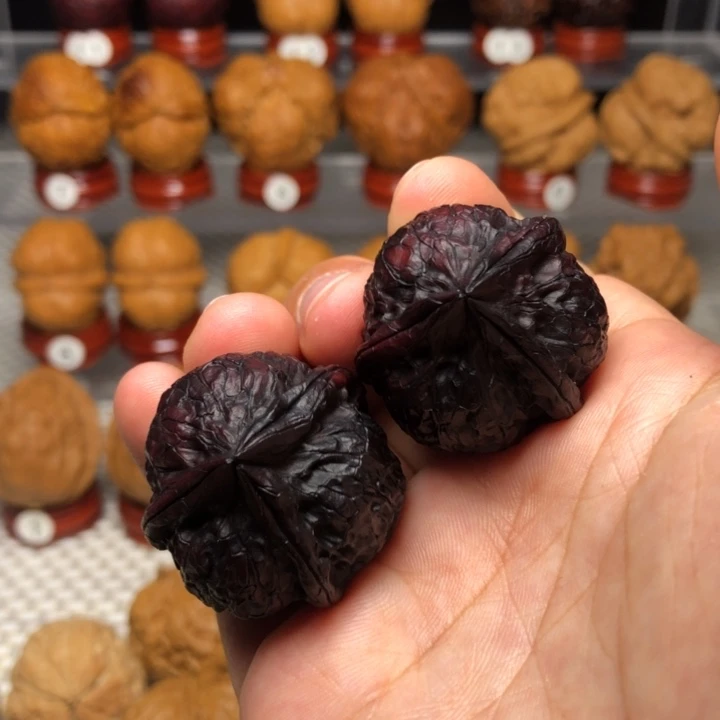 文玩核桃把件15红灯笼