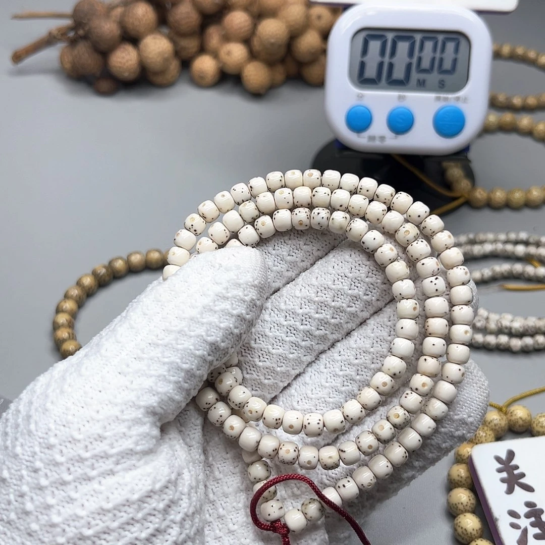 梓星月菩提108单圈手串