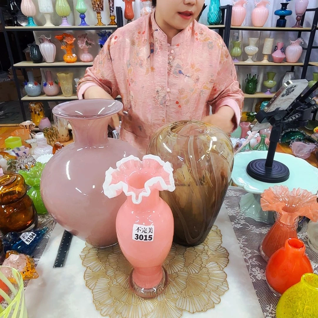 安***伞琉璃3瓶安妮工艺品福利不完美