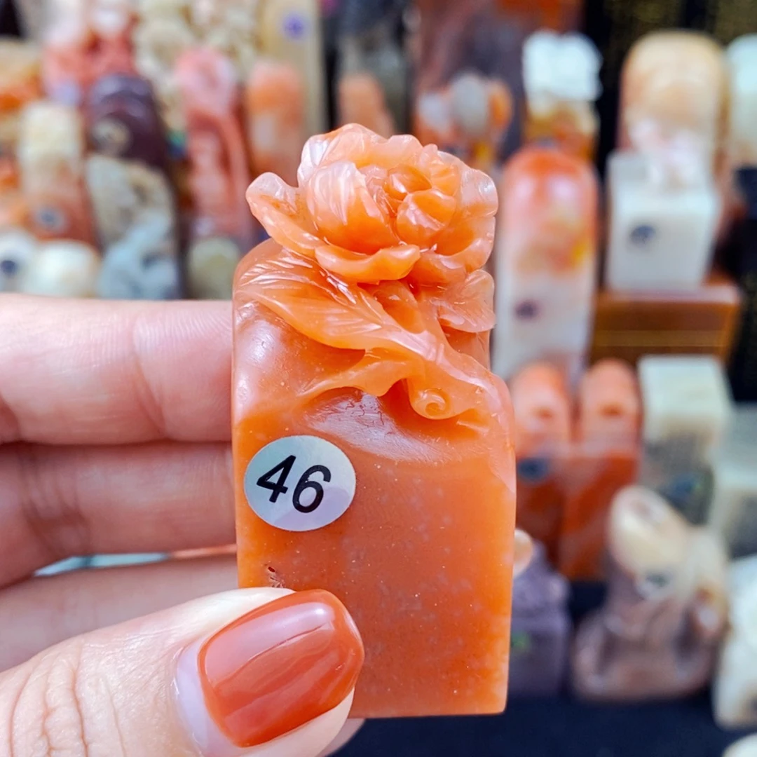 昌化石印石手工篆刻包邮包刻自定义内容