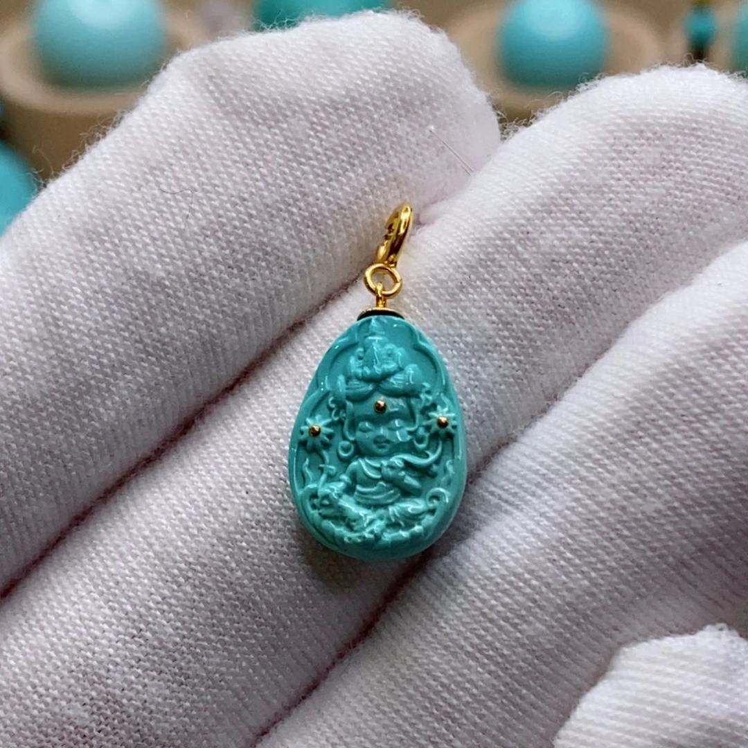 绿松石未镶嵌珠宝奇石