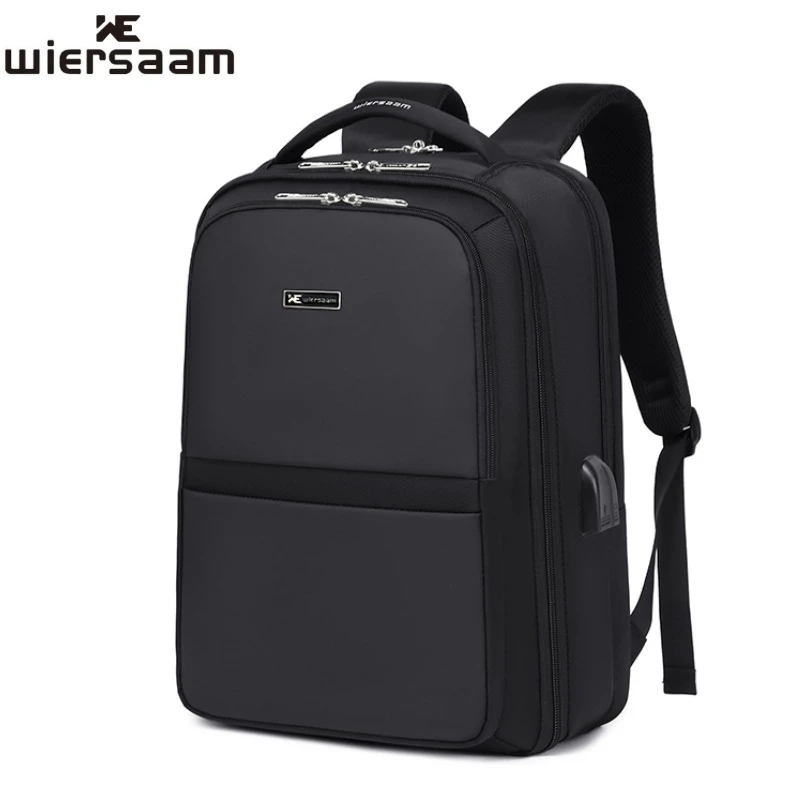 新款时尚双肩包男商务大容量多功能电脑包流休闲出行旅行背包