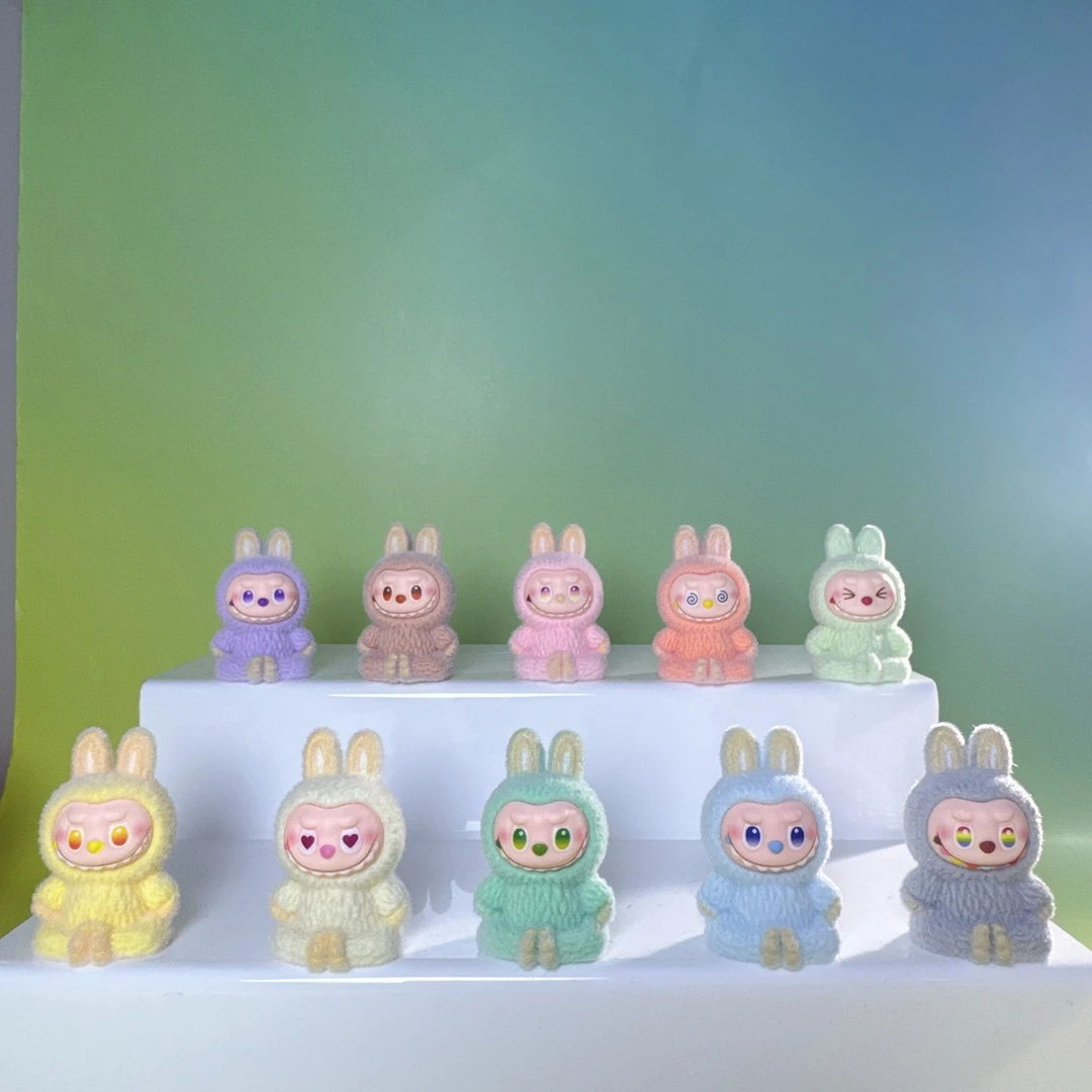 20人成团天选【植绒打坐小布布】10色桌面摆件