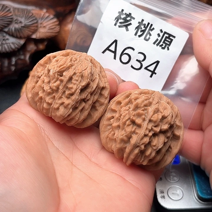 吊坠文玩核桃四座楼41