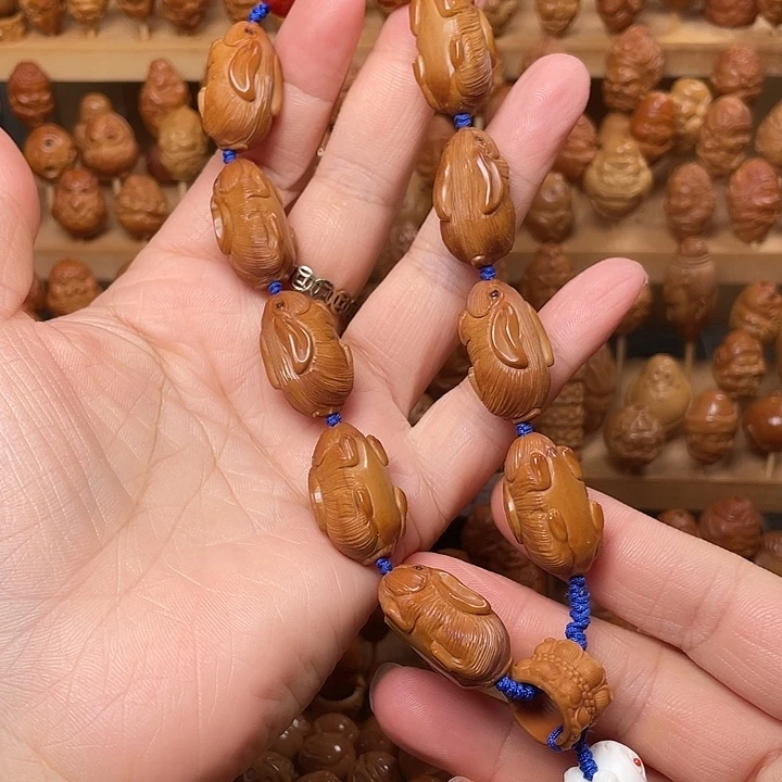 橄榄核手串/手链特价兔子不退不换花皮