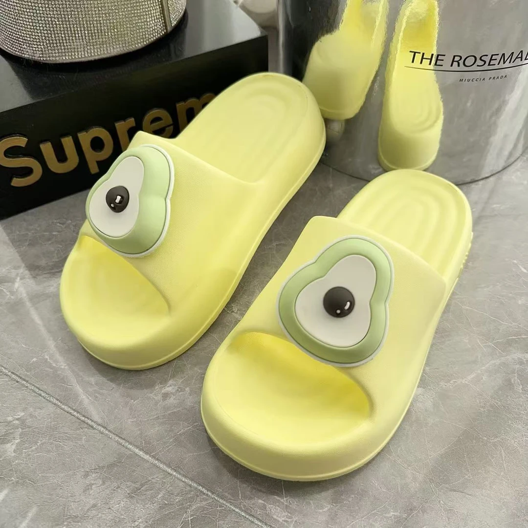 新款夏季防滑轮胎水果拖鞋立体EVA材质轻便舒适家居鞋