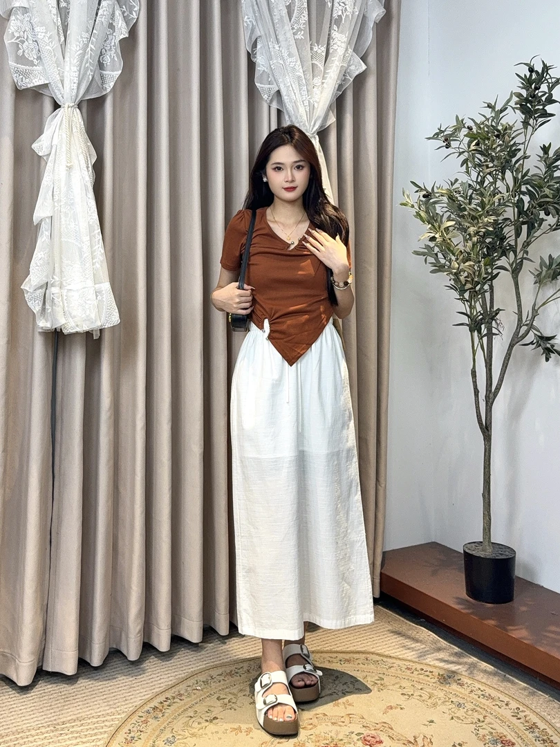 RACI然彩显瘦气质夏季设计上衣CA4057+CG4124