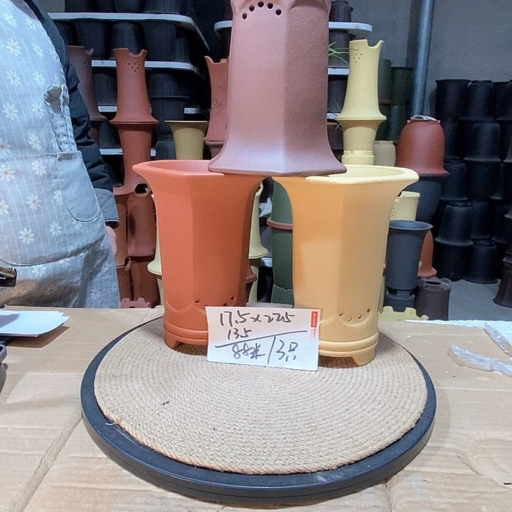 紫砂花盆紫砂花盆