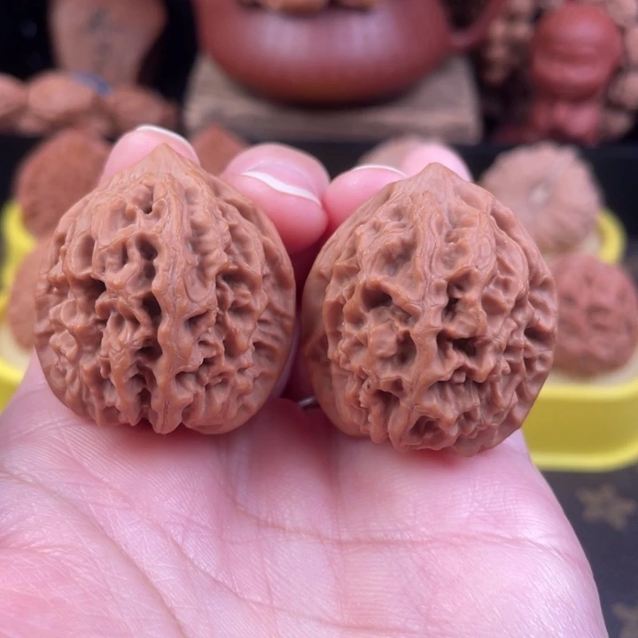 吊坠文玩核桃太行龙纹33