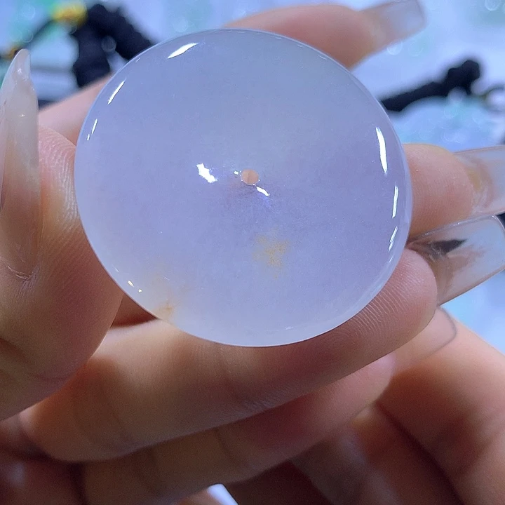 颈饰未镶嵌翡翠天然翡翠A货吊坠